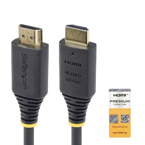 1.6ft Premium Certified HDMI Cable 4K60Hz 1.6ft Premium Certified HDMI Cable 4K60Hz